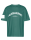 T-Shirt "AUSGLERNT" petrol + Firmenlogo am rechten Ärmel