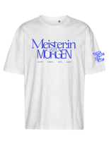 T-Shirt "Meister:in von morgen" weiß +...