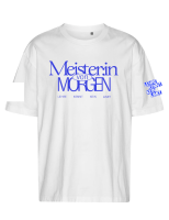 T-Shirt "Meister:in von morgen" weiß +...