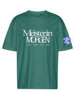 T-Shirt "Meister:in von morgen" petrol +...