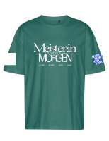 T-Shirt "Meister:in von morgen" petrol +...